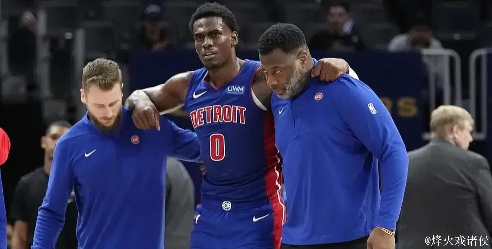 活塞首发：邓罗、哈里斯、奥萨尔、坎宁安、杜伦